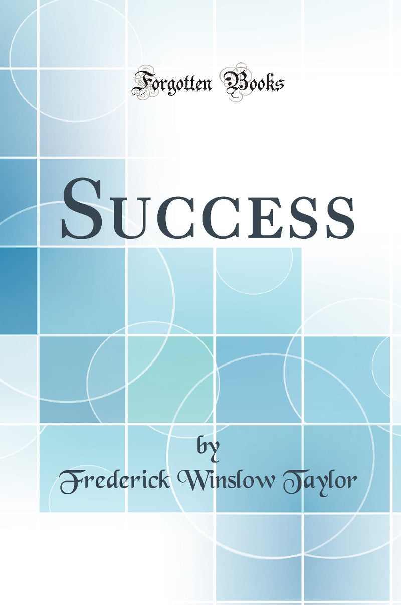 Success (Classic Reprint)