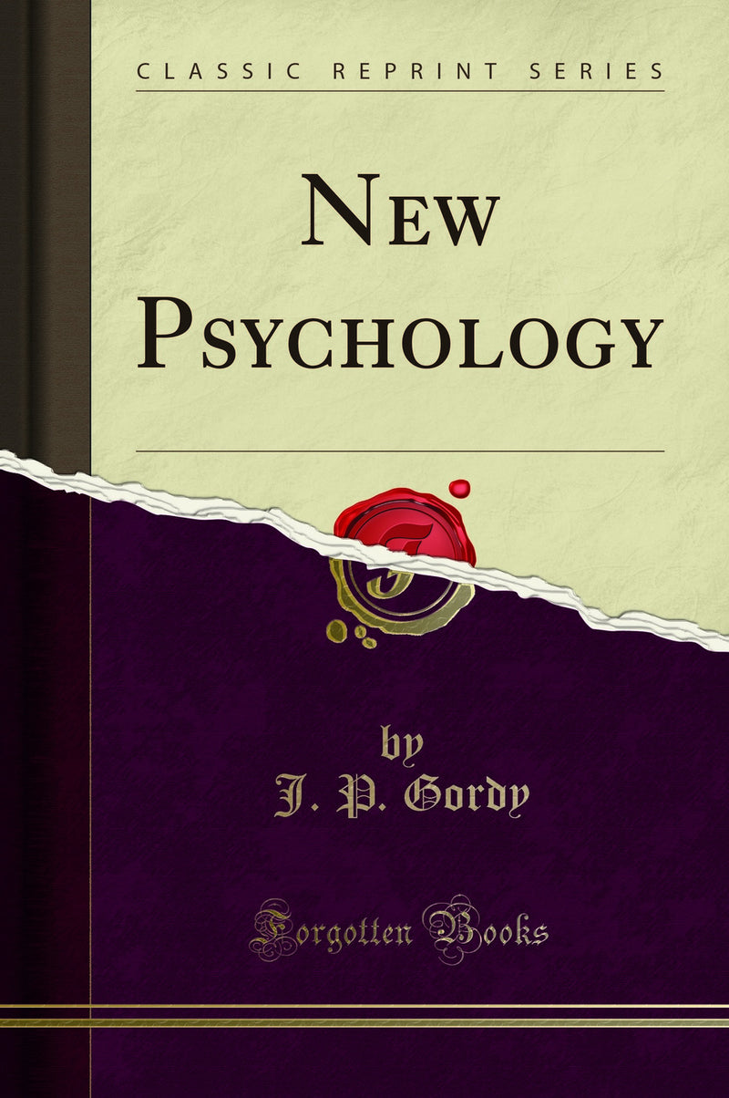 New Psychology (Classic Reprint)