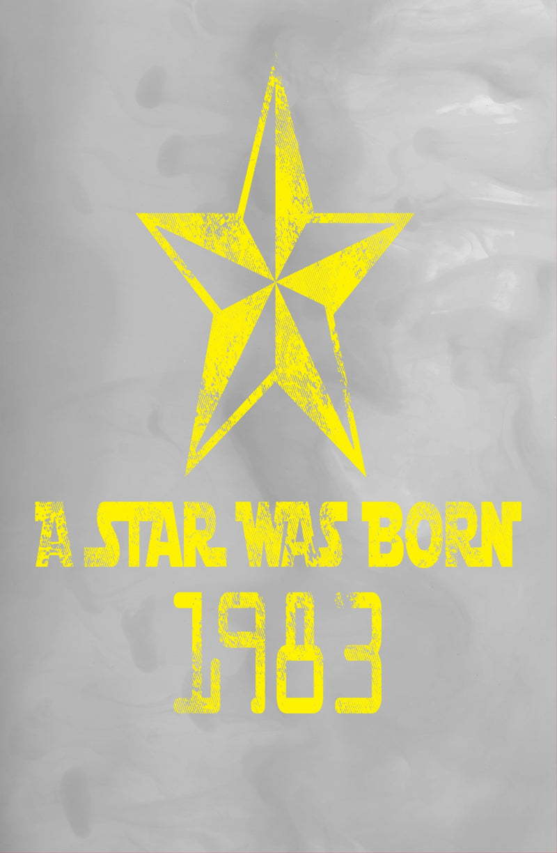 "A Star Was Born 1983: 100 Pages 6" X 9" Journal Notebook"