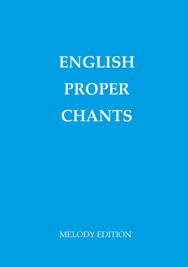 English Proper Chants (Melody)