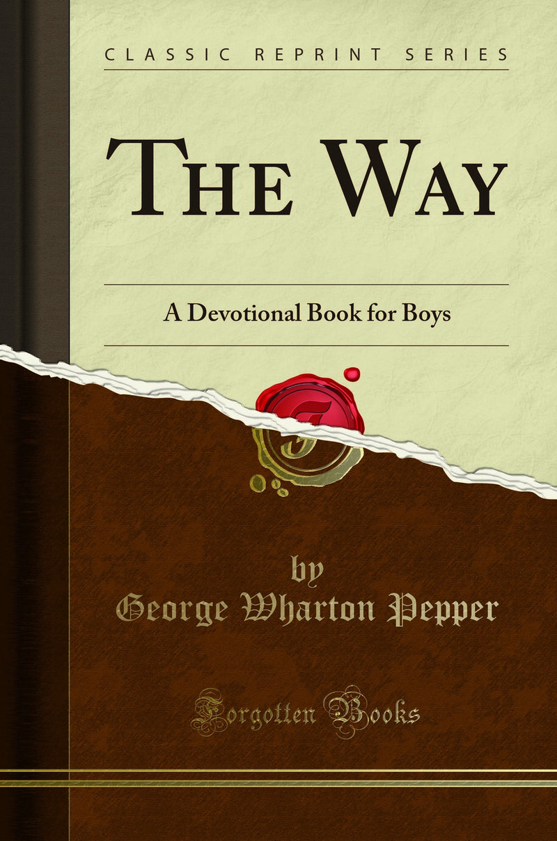 The Way: A Devotional Book for Boys (Classic Reprint)