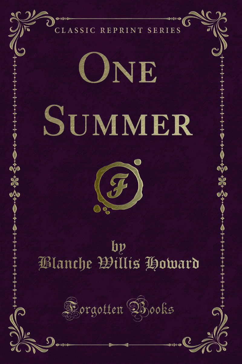 One Summer (Classic Reprint)