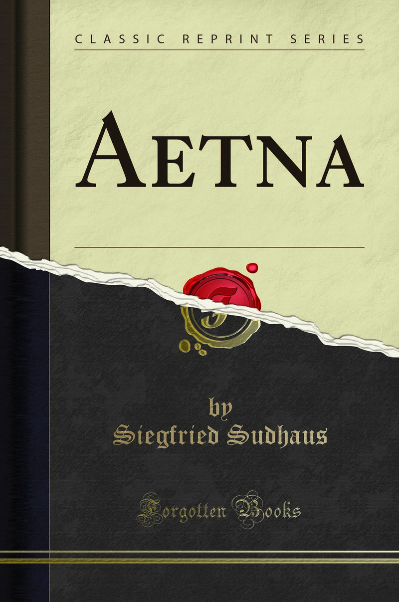 Aetna (Classic Reprint)