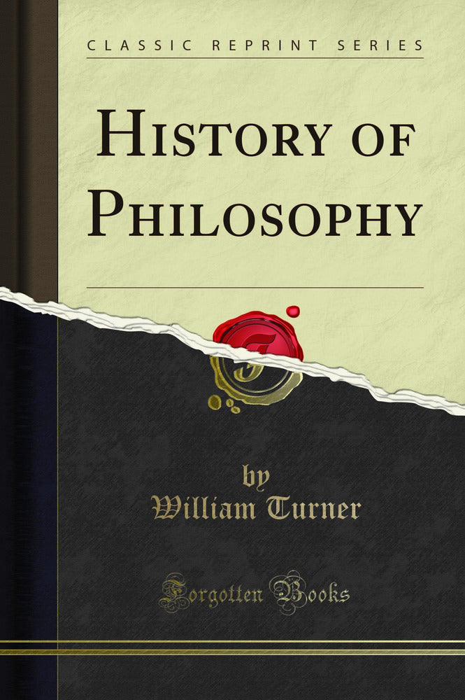 History of Philosophy (Classic Reprint)