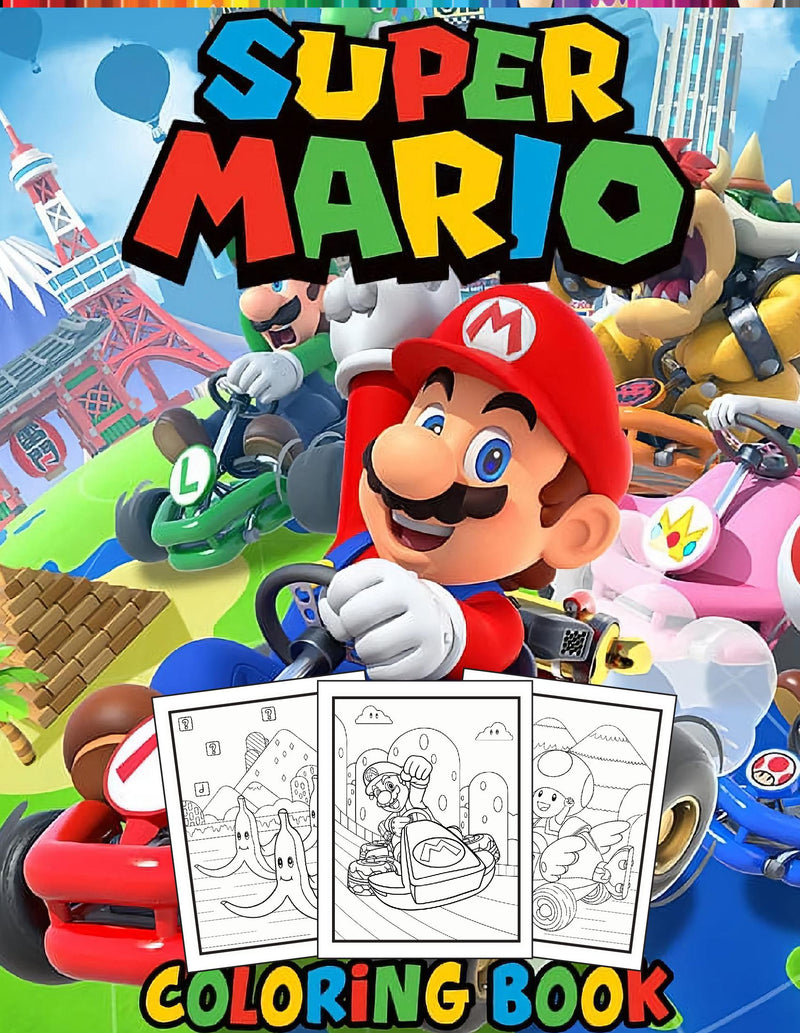 Super Mario Coloring Book