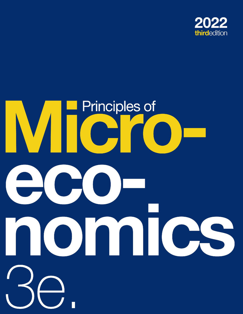 Principles of Microeconomics 3e (paperback, b&w)