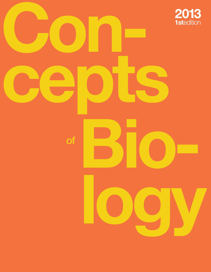 Concepts of Biology (hardcover, full color)