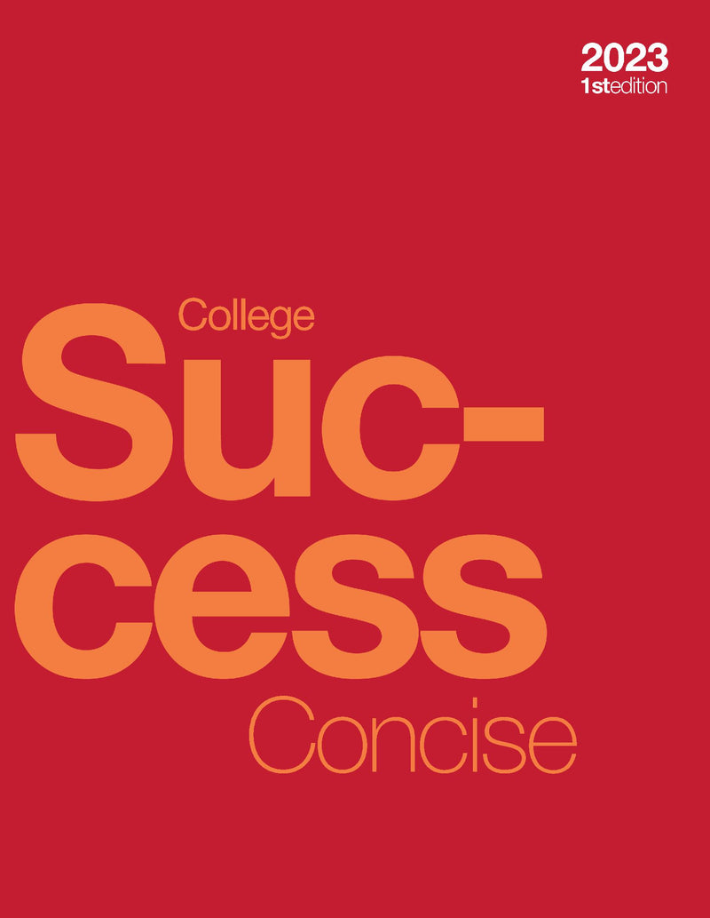 College Success Concise (hardcover, full color)