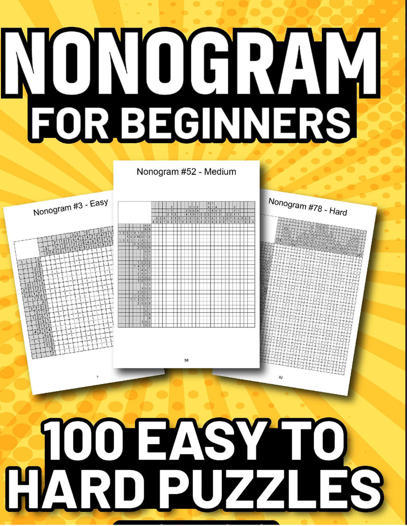 NONOGRAM PUZZLES FOR ADULTS