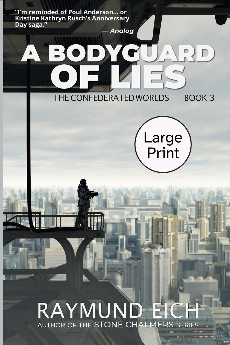 A Bodyguard of Lies [Large Print]