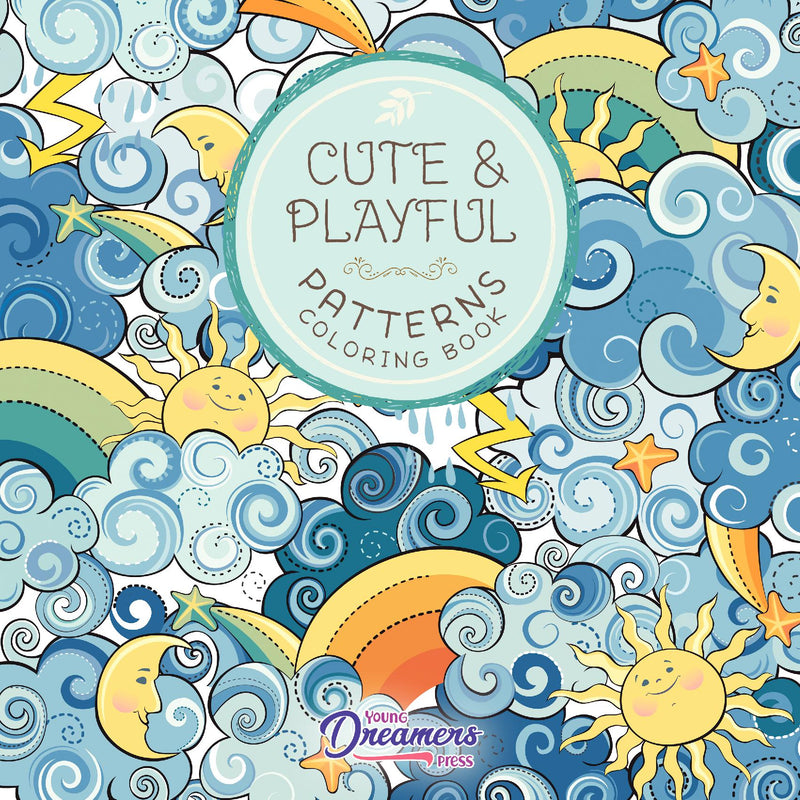 Cute and Playful Patterns Coloring Book