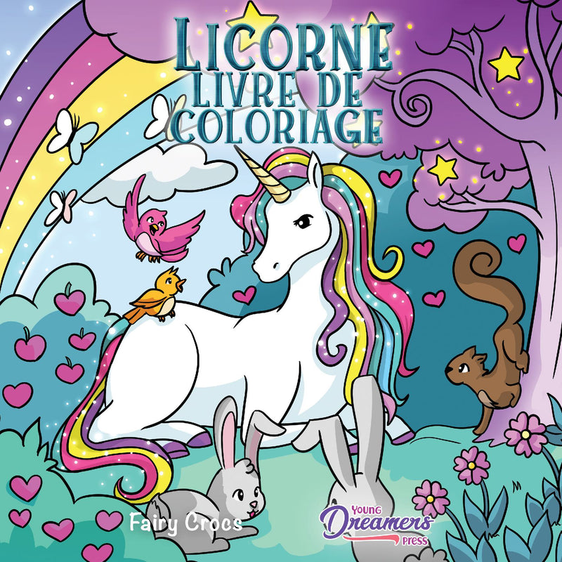 Licorne livre de coloriage