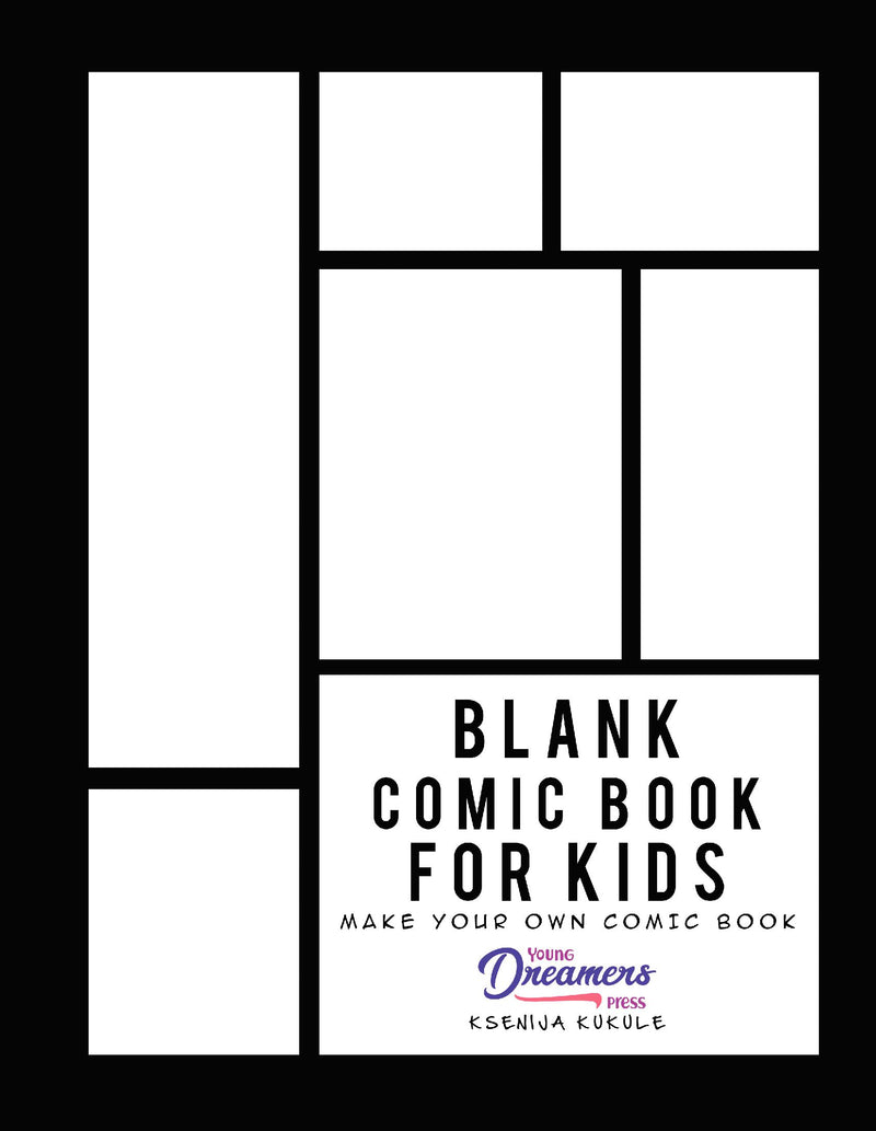 Blank Comic Book for Kids