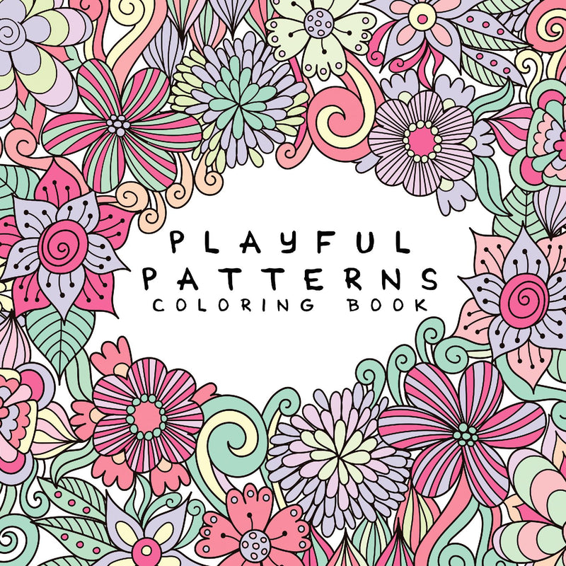 Playful Patterns Coloring Book