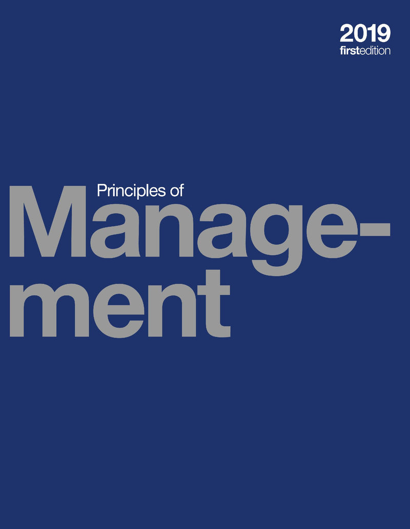 Principles of Management (paperback, b&w)