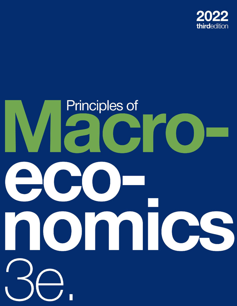 Principles of Macroeconomics 3e (hardcover, full color)