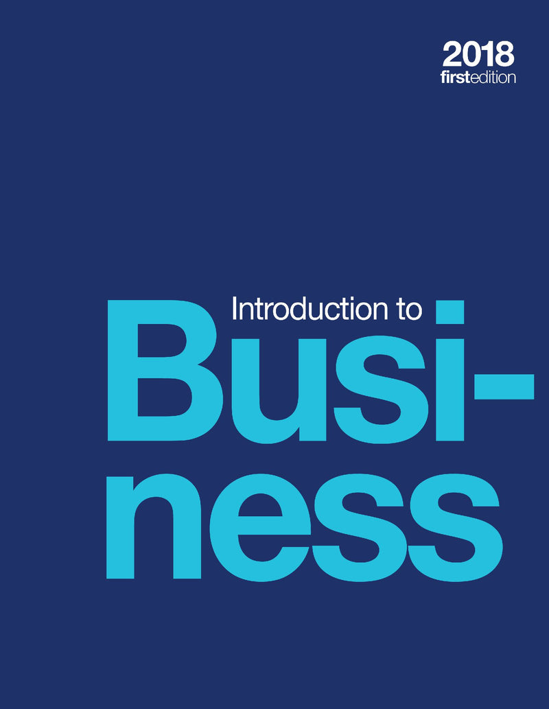 Introduction to Business (paperback, b&w)