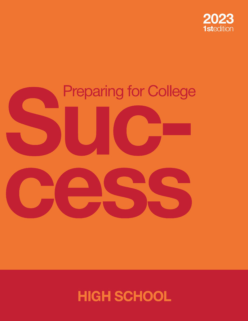 Preparing for College Success - High School