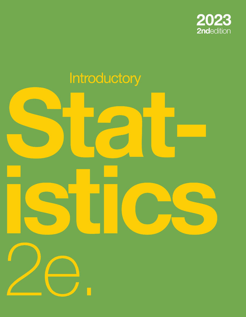 Introductory Statistics 2e (hardcover, full color)