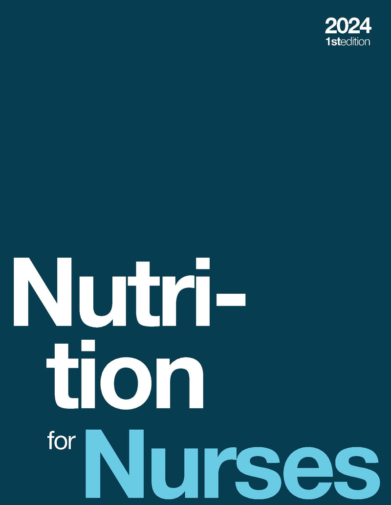 Nutrition for Nurses 2024 (hardcover, color)