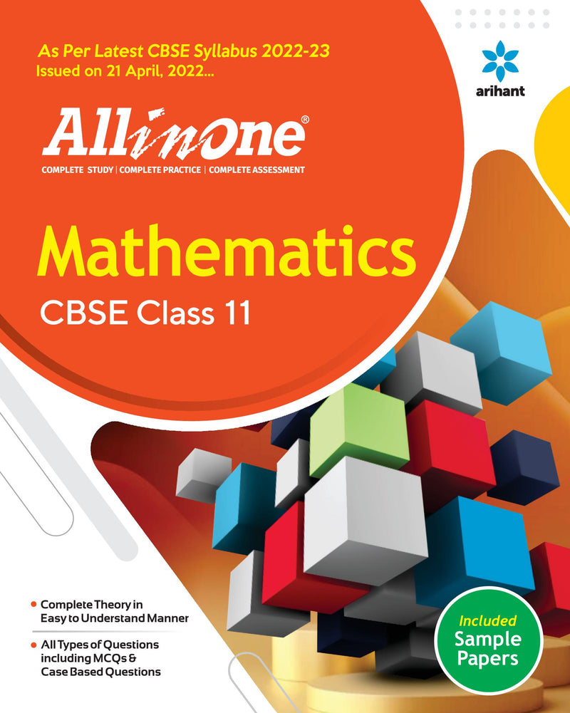 CBSE All In One Mathematics Class 11 2022-23 Edition (As per latest CBSE Syllabus issued on 21 April 2022)