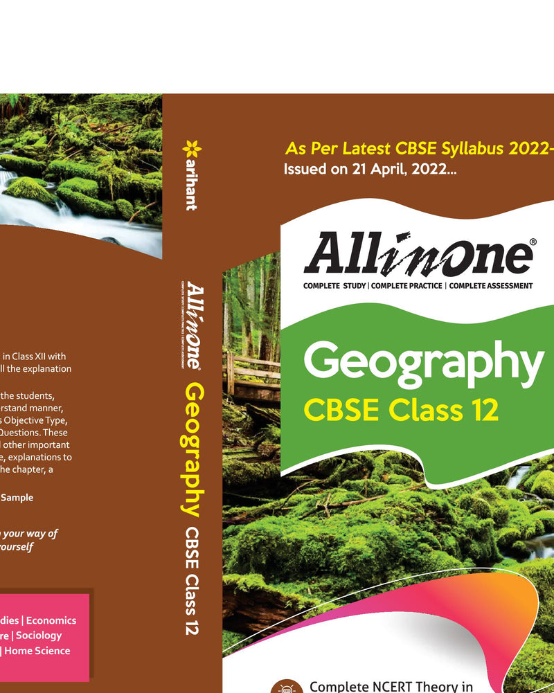 CBSE All In One Geography Class 12 2022-23 Edition (As per latest CBSE Syllabus issued on 21 April 2022)