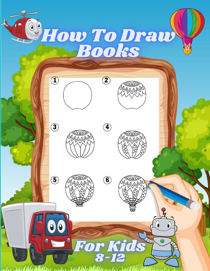 How to Draw Books for Kids 8-12