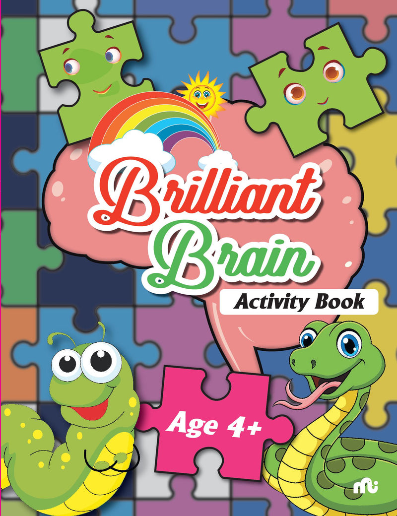 Brilliant Brain Activities Book (Age 4+)