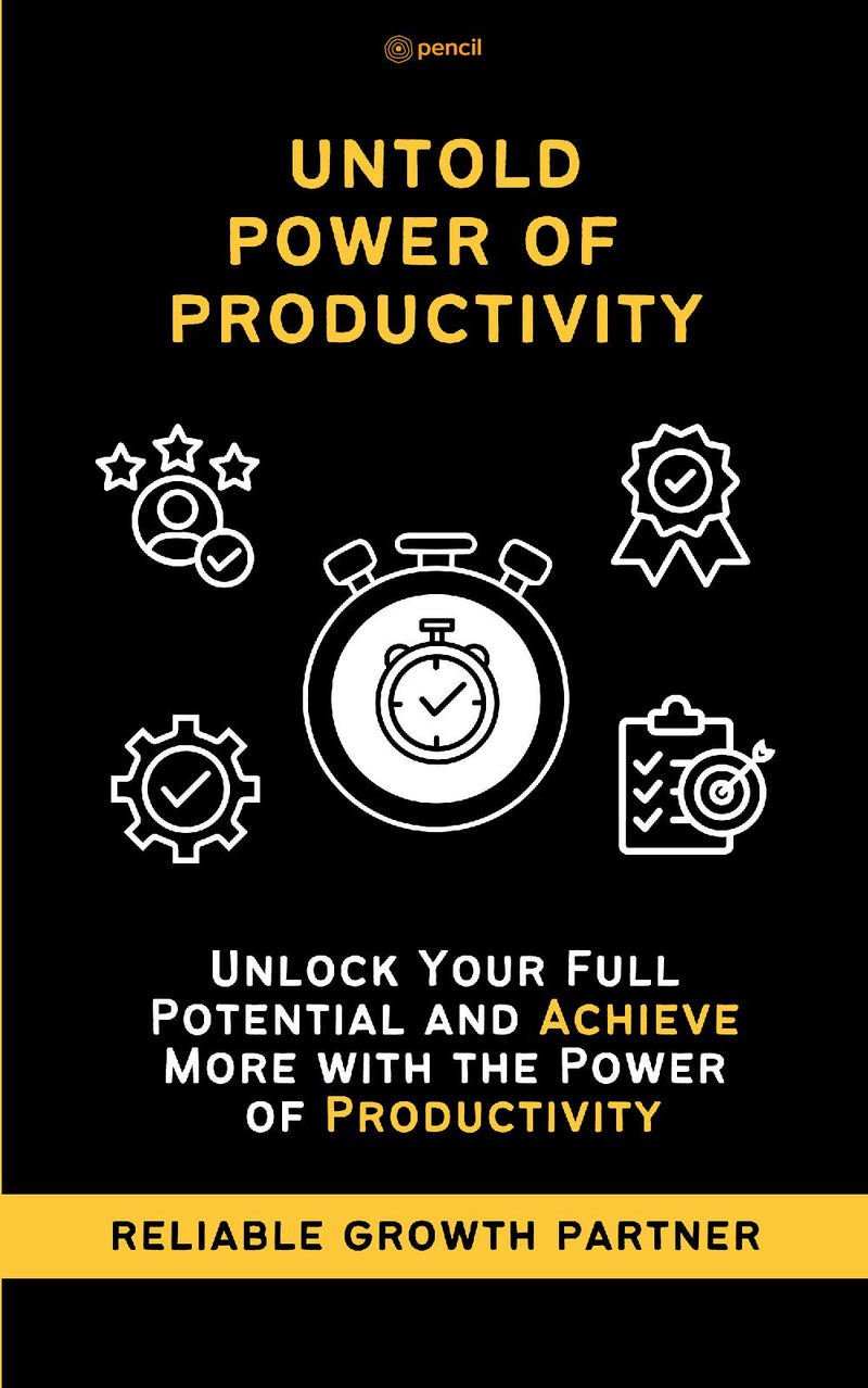 Untold Power of Productivity To Achieve More Mini Productivity Book