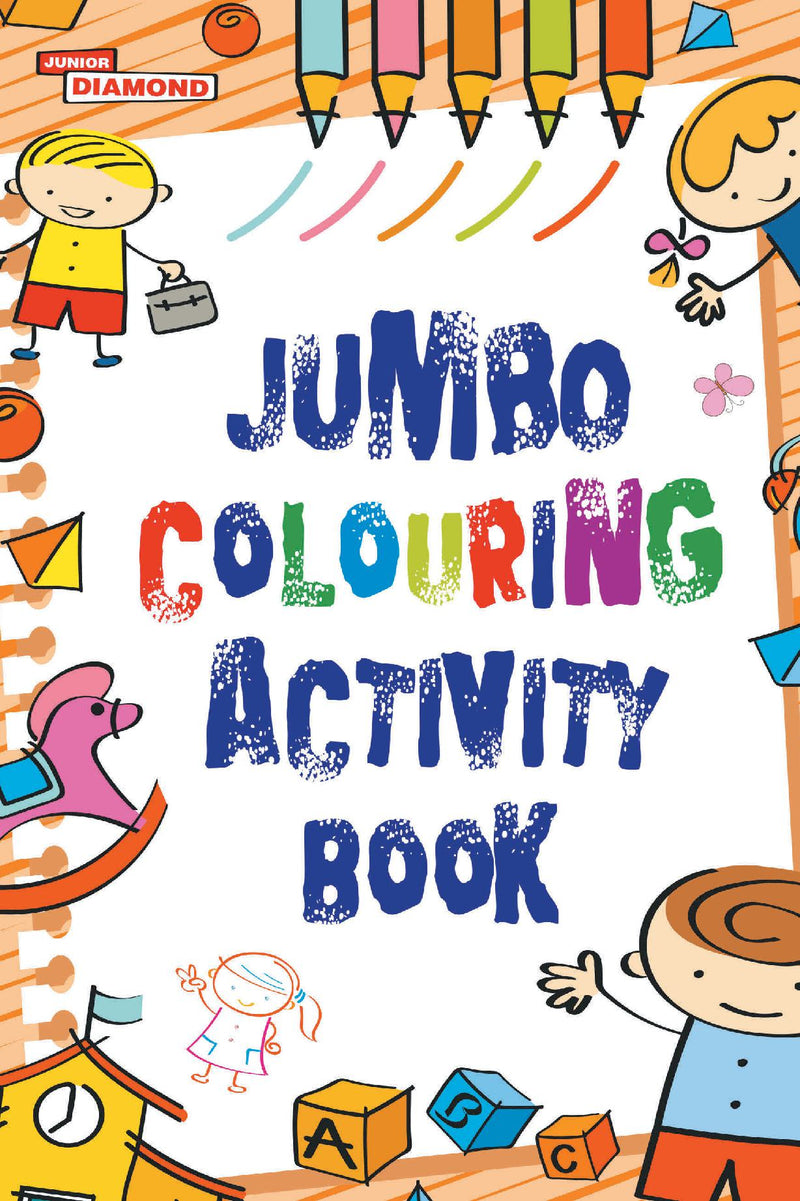 Jumbo Colouring Activity Book