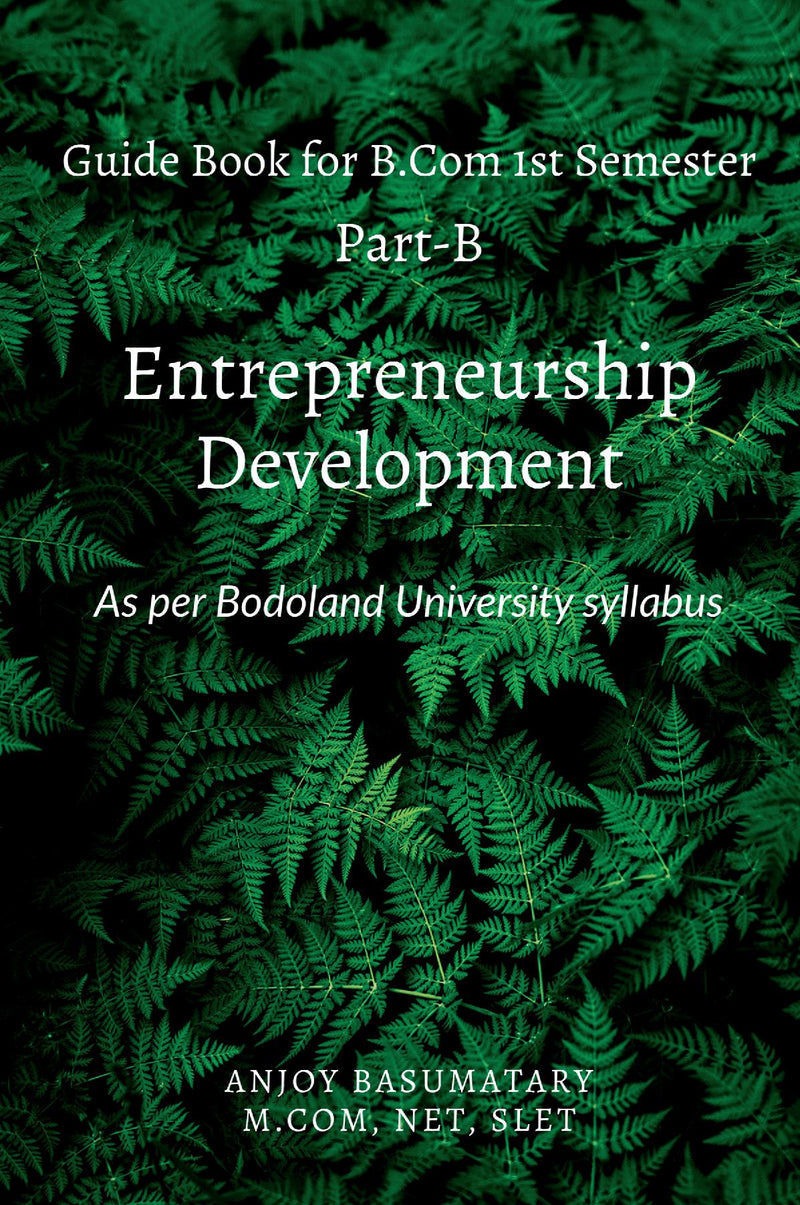 Gudie Book for B.Com 1st Semester Entrepreneurship Development