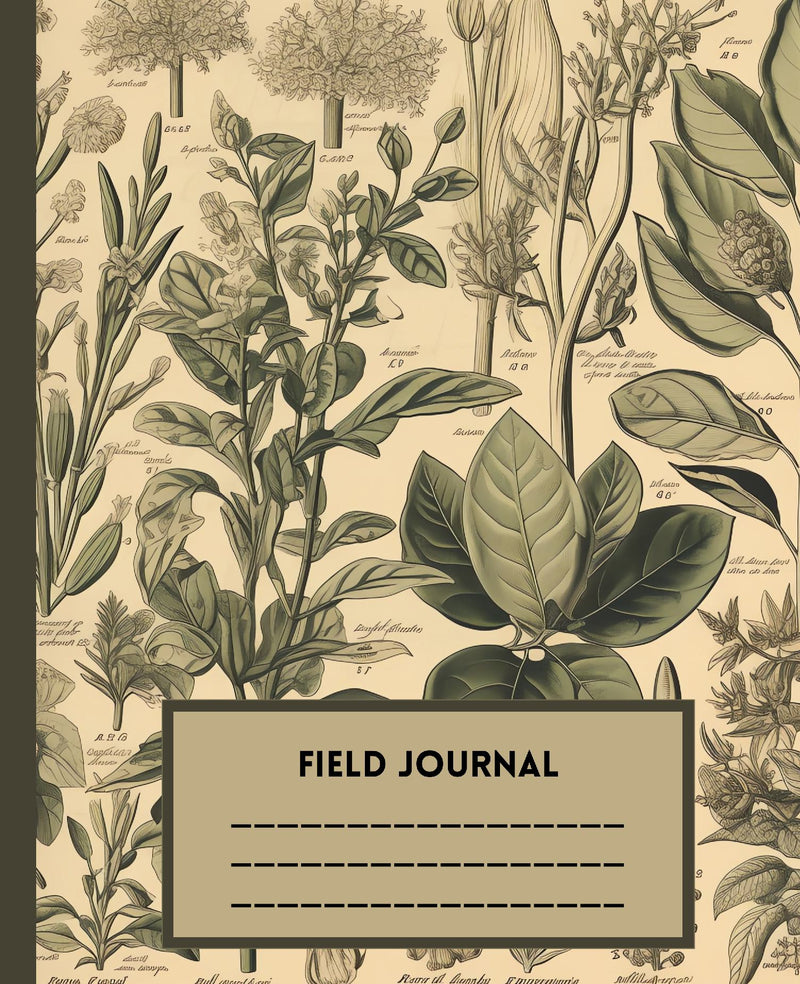 Field Journal Vintage Botanicals 1