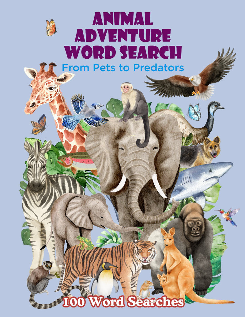 Animal Adventure Word Search