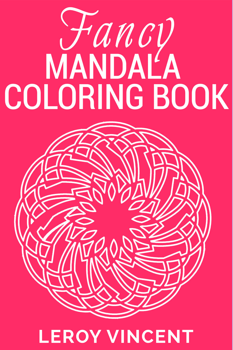 Fancy Mandala Coloring Book